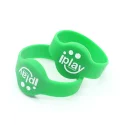 Bracelet en silicone RFID étanche NFC bracelet de contrôle d'accès