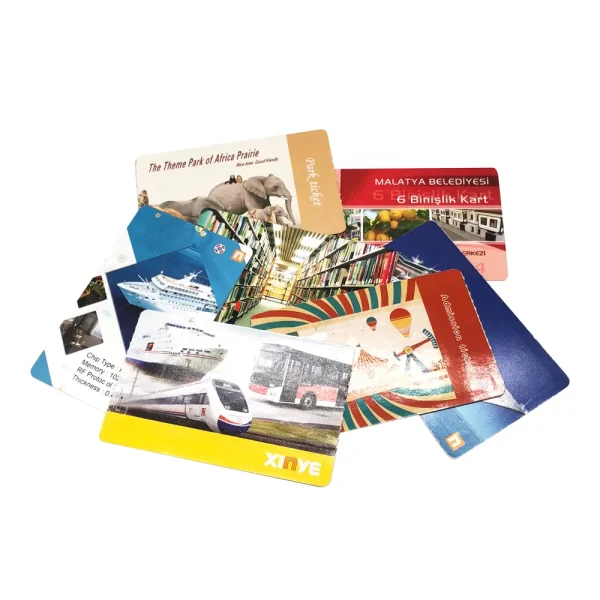 RFID HF Custom Paper Cards Disposable Tickets