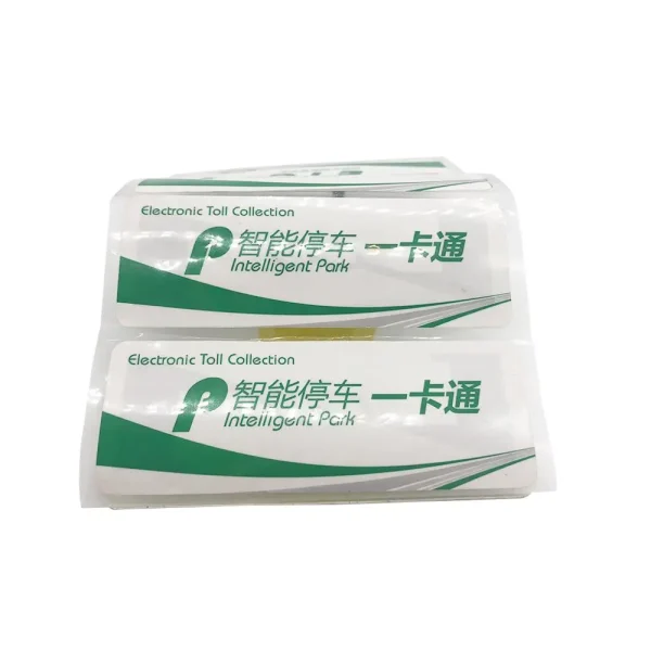 UHF windshield Label Tags Car Windshield label