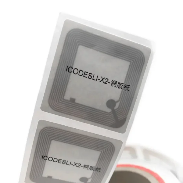 Custom rfid label uhf tag for library