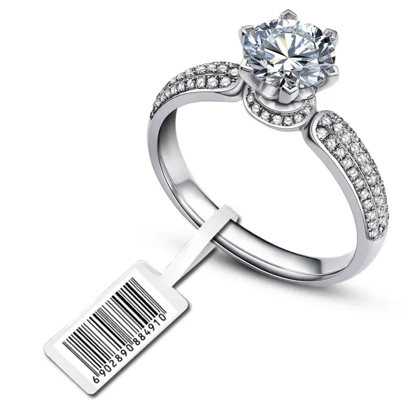 UHF jewelry tag rfid passive anti-stolen tag