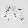 Asset tracking UHF 860-960MHZ textile washing label satin sewing tag