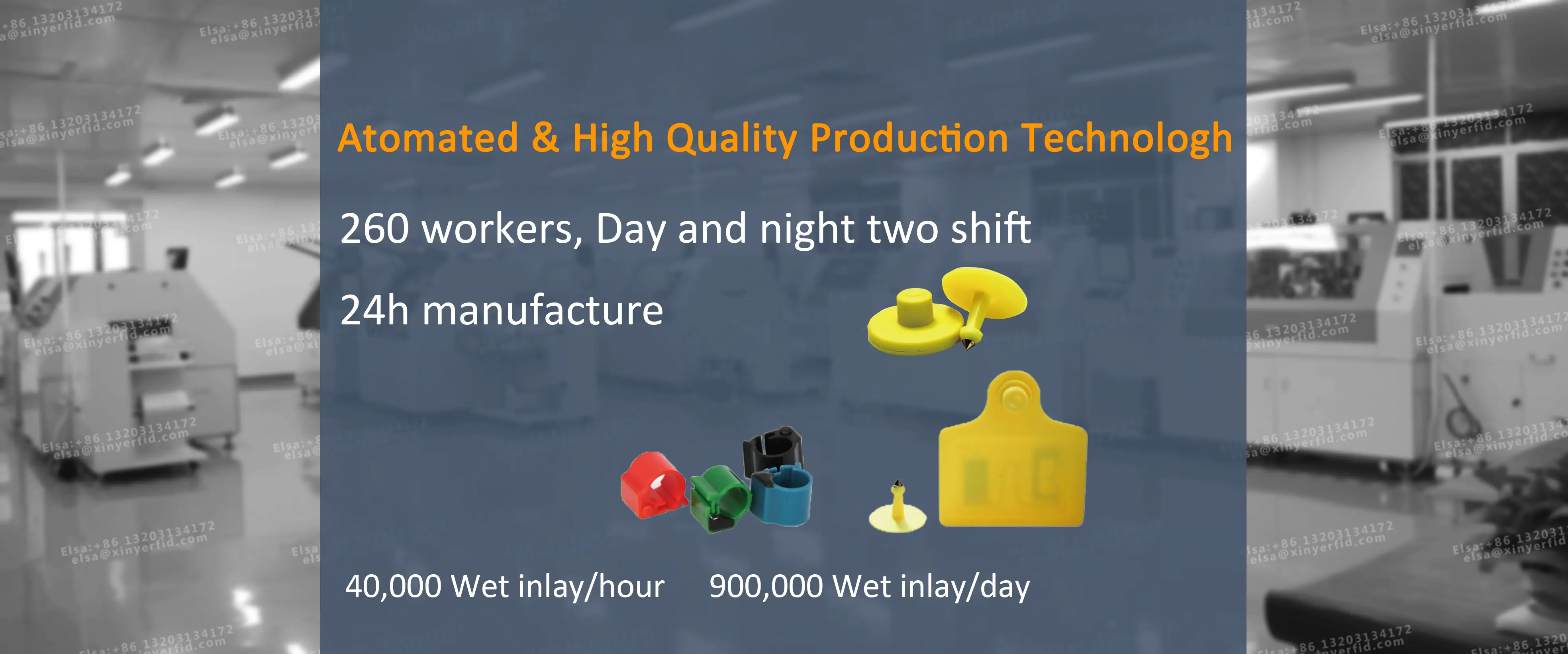 Chicken bird pigeon special RFID ring tag