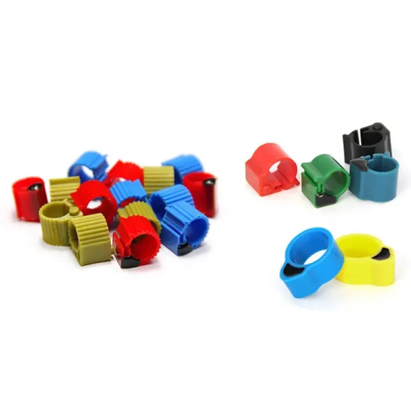 Pigeon foot rings loop animal identification tags