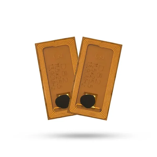D82 FPC chip nfc metal tags 13.90MHz custom