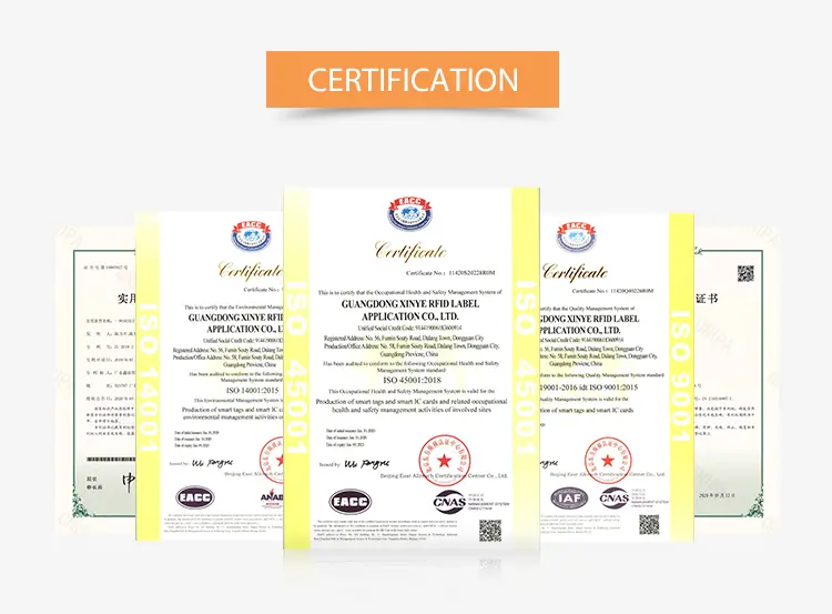 Inlay rfid uhf 860mhz-960mhz rfid inlay sticker