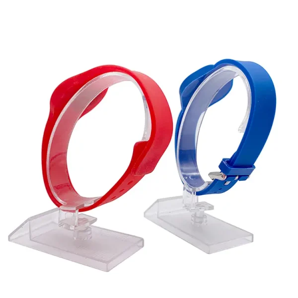 Custom NFC rfid silicone wristband for access control