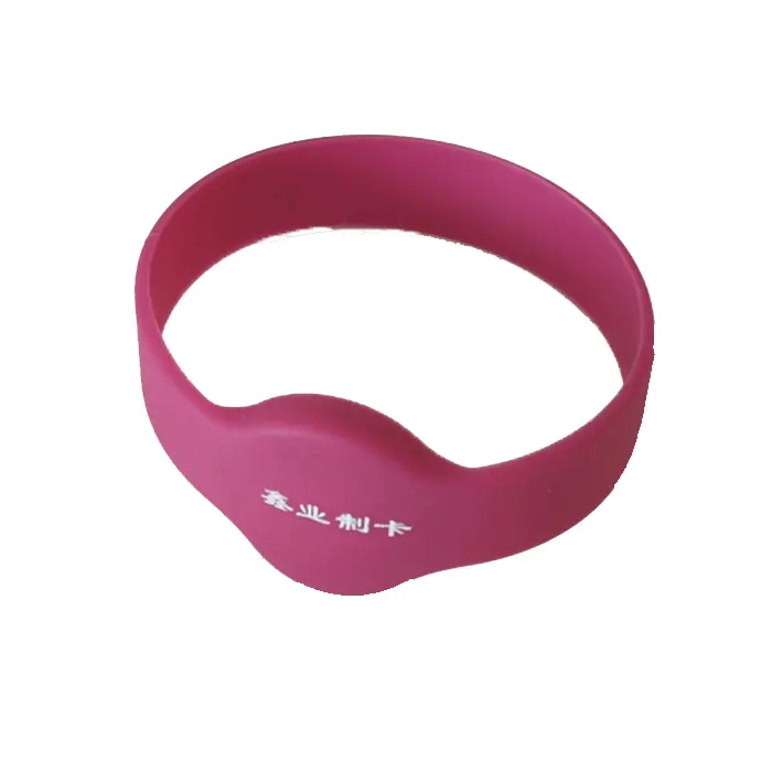 NFC Wristband Silicone Bracelet For Theme Park